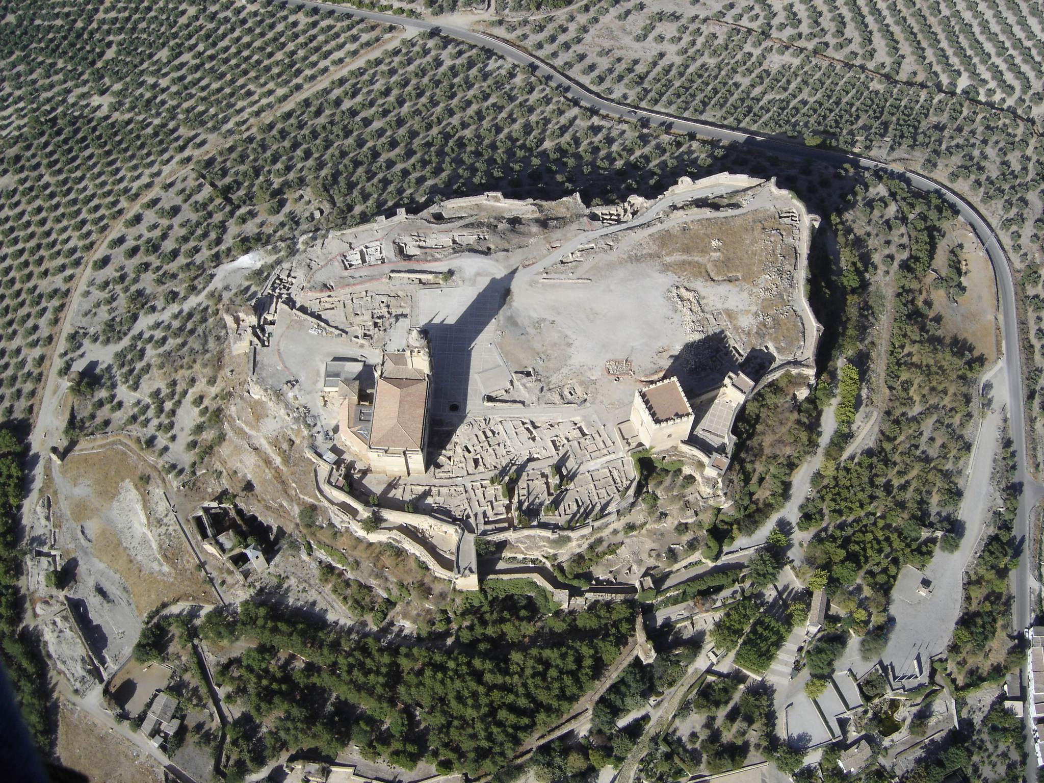 Panorámica desde la torre del homenaje