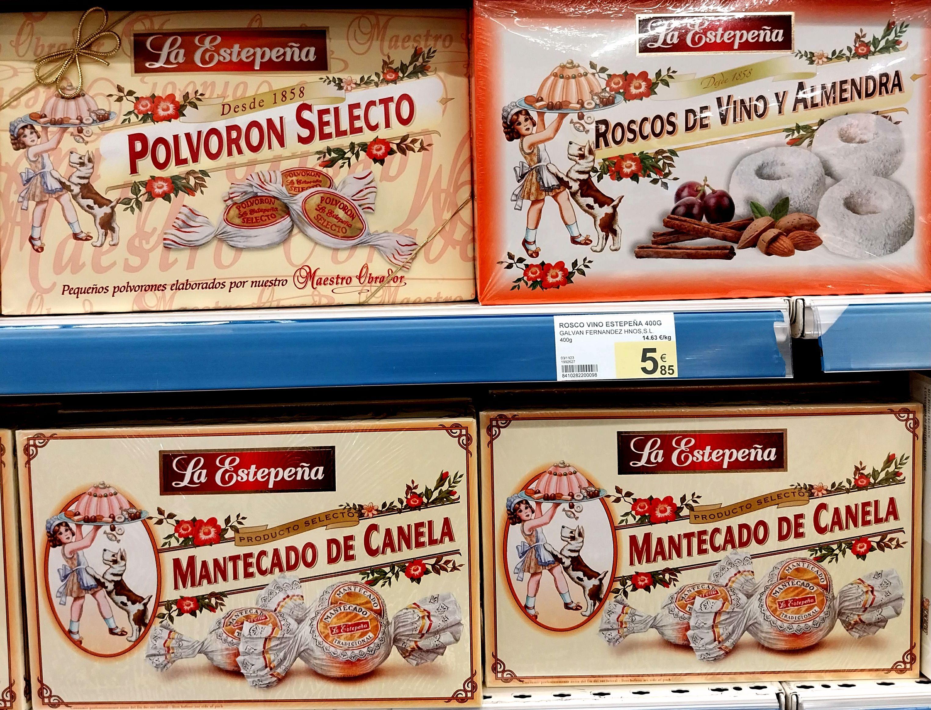 Mantecados y polvorones